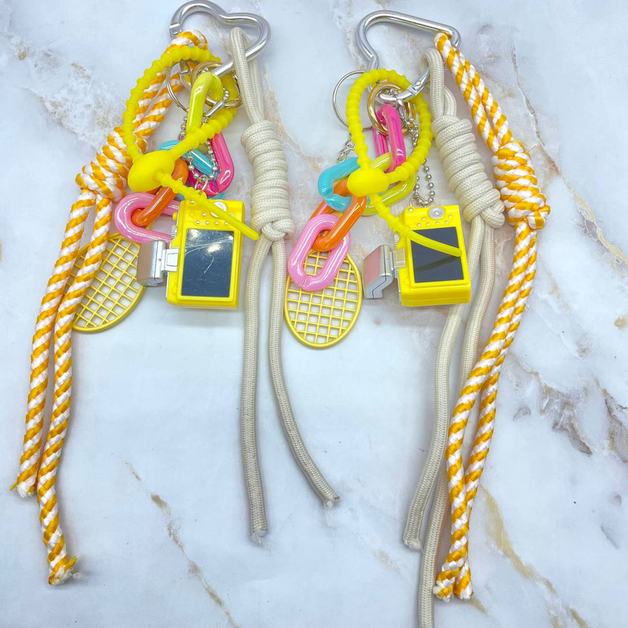 Portachiavi charms yellow