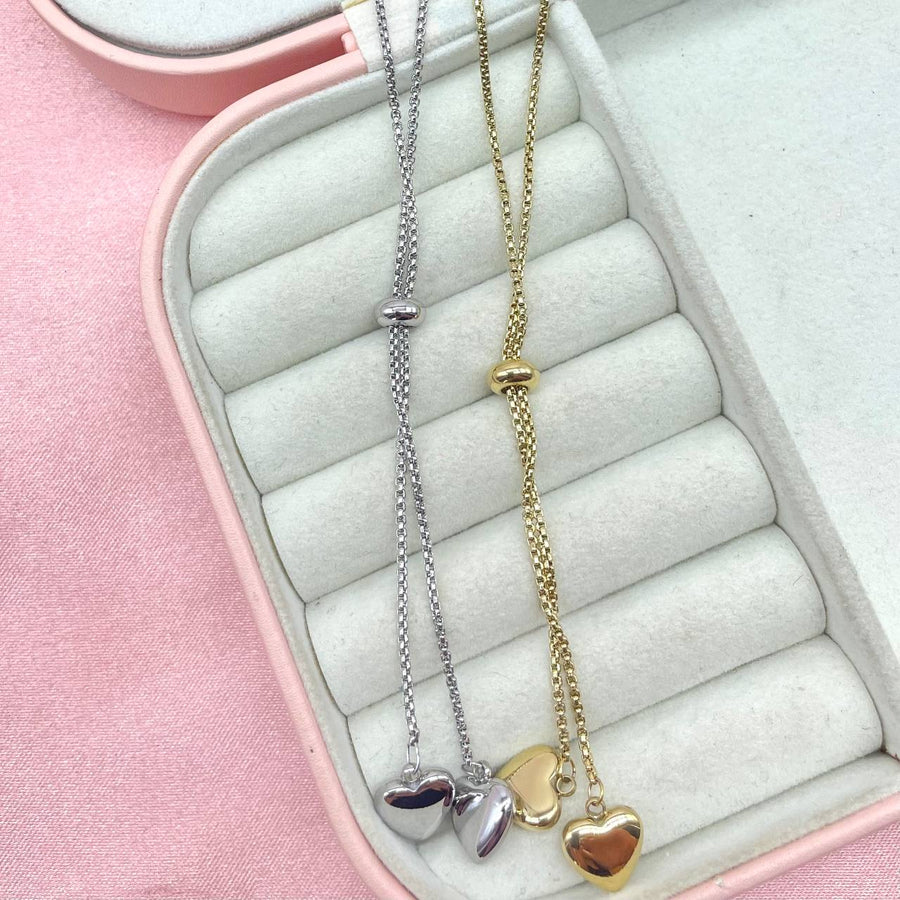 Collana regolabile love
