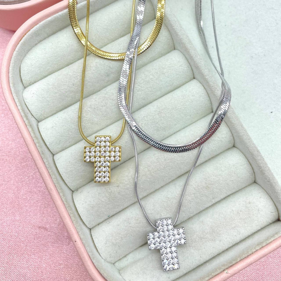 Collana double cuore