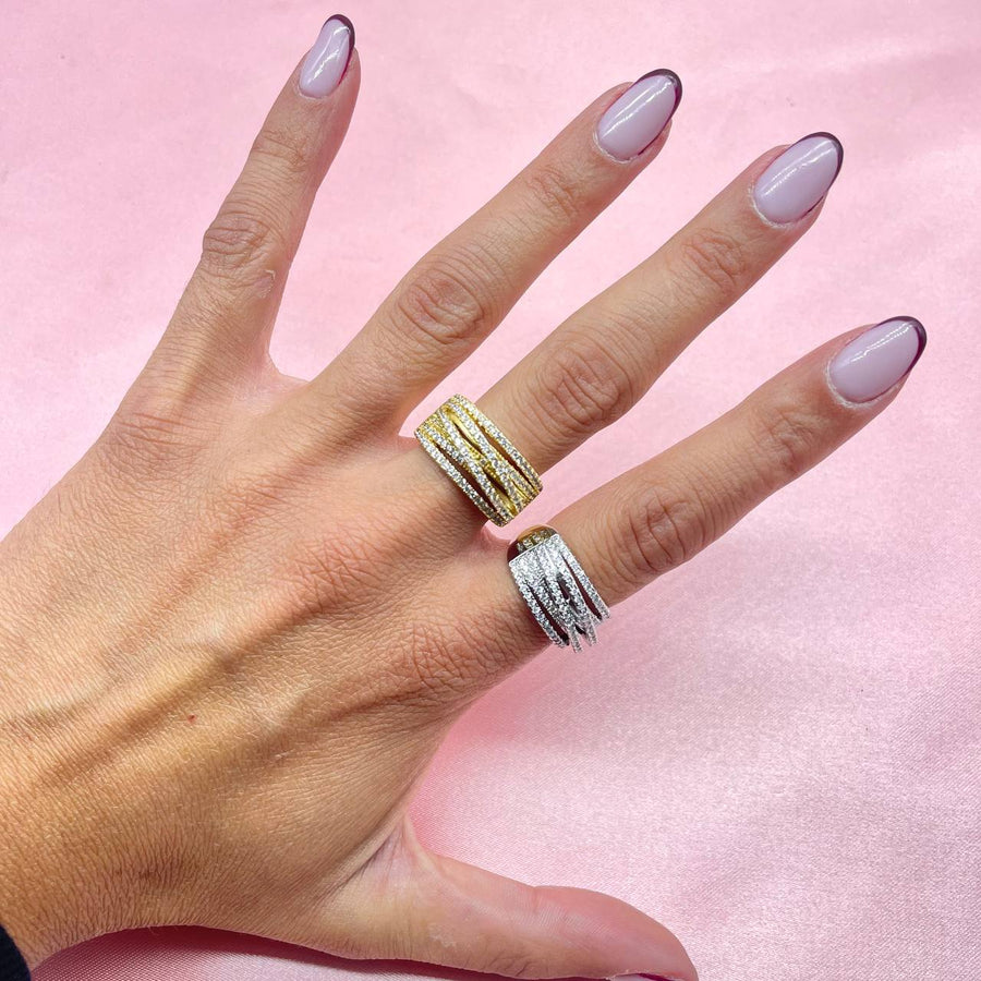 Anello regolabile calliope slim