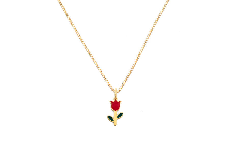 Collana rose in argento 925