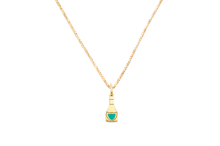 Collana champagne in argento 925