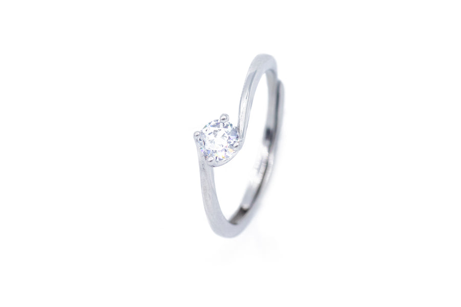 Chriscoco Anelli Donna Argento 925 Anello Regolabile Anello A Fascia Fidanzamento Fedine Per Donna 3MM - Foto 12