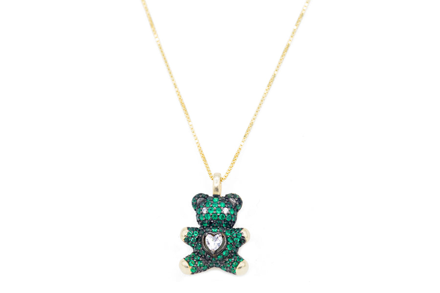 BYSIMON - Collana in Argento 925 con campanella Capri e zirconi BYSIMON - Collana in Argento 925 con campanella Capri e zirconi