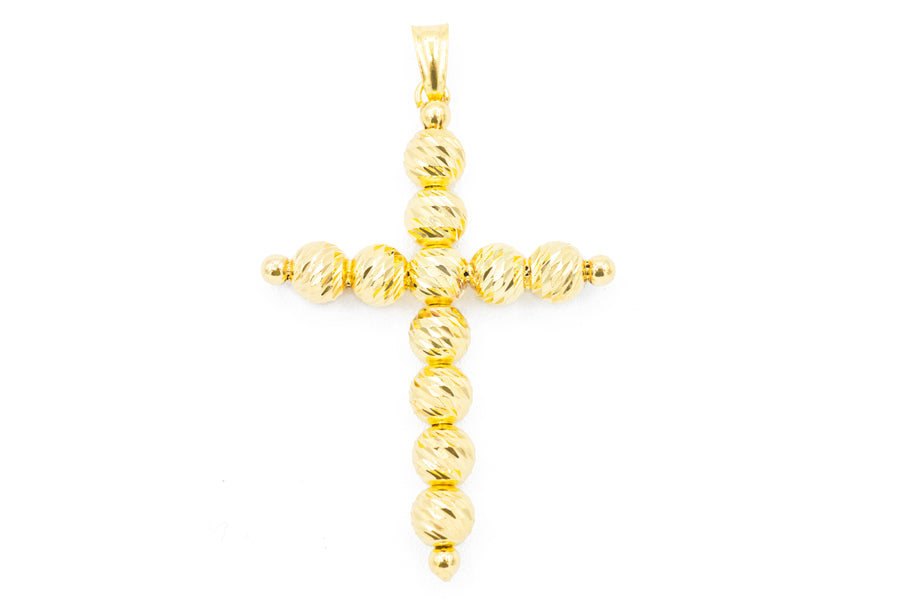 Collana con croce milleluci in argento 925