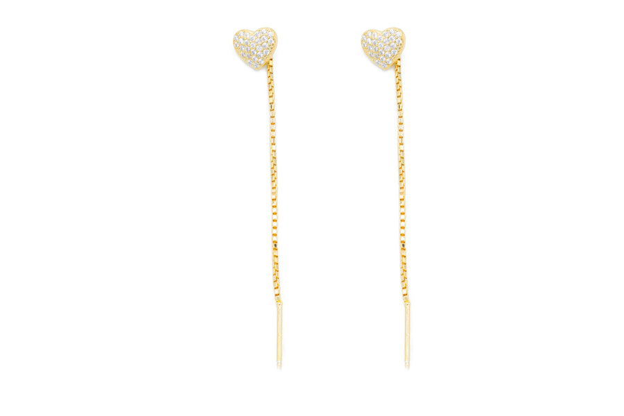 Orecchino pendente love loveli in argento 925