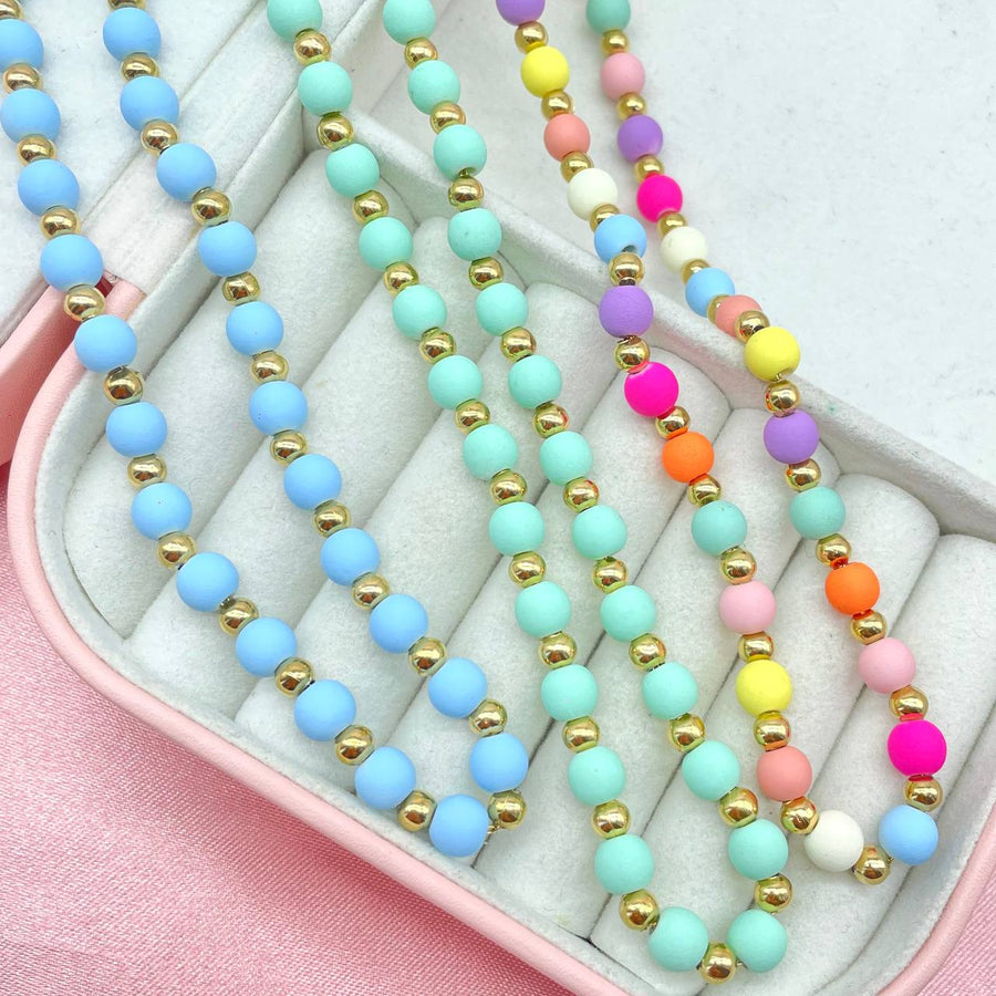 Collana pastel colour balls