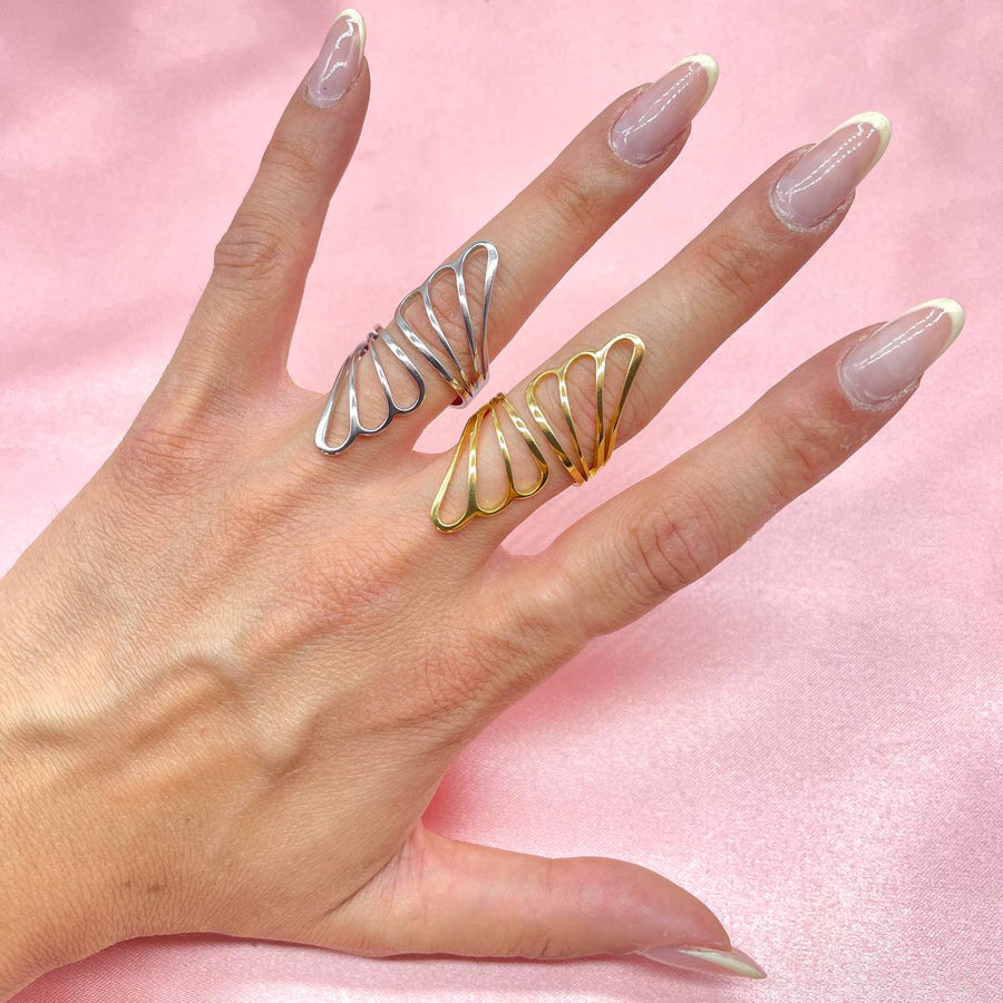 Anello regolabile total chic