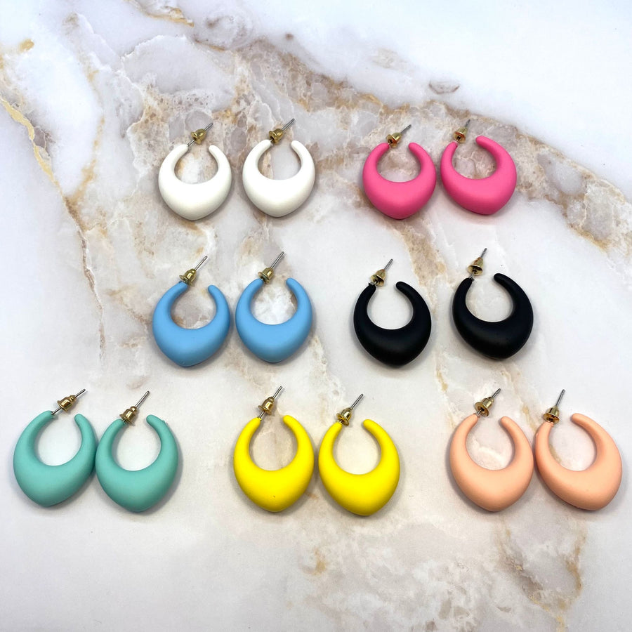Orecchini oval colour - Iride shop - accessori donna