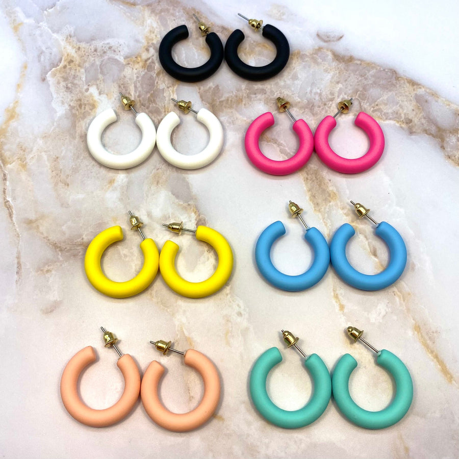 Orecchini circle colour - Iride shop - accessori donna