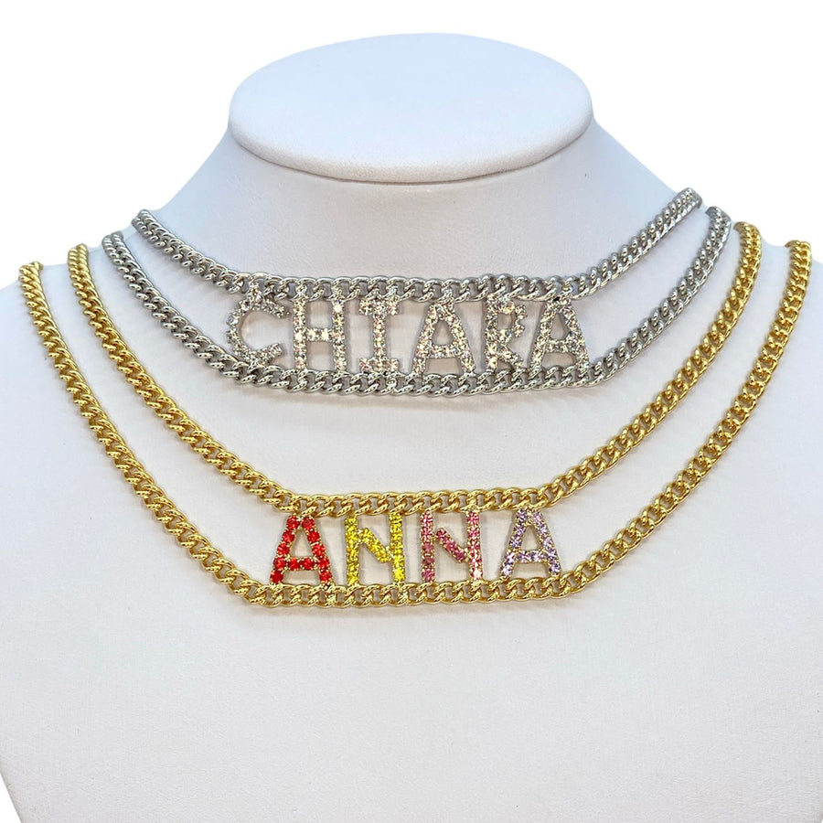 Chocker Binary name - Iride shop - accessori donna