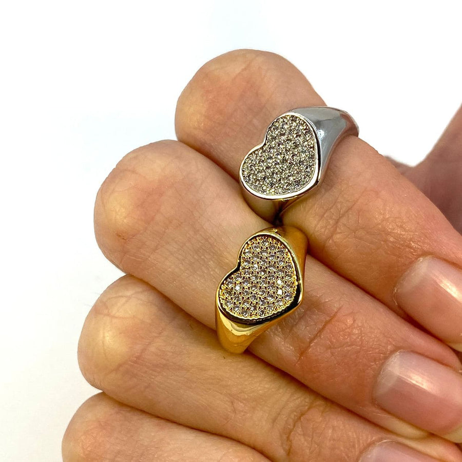 Ring hearth chevalier - iride bijoux e accessori