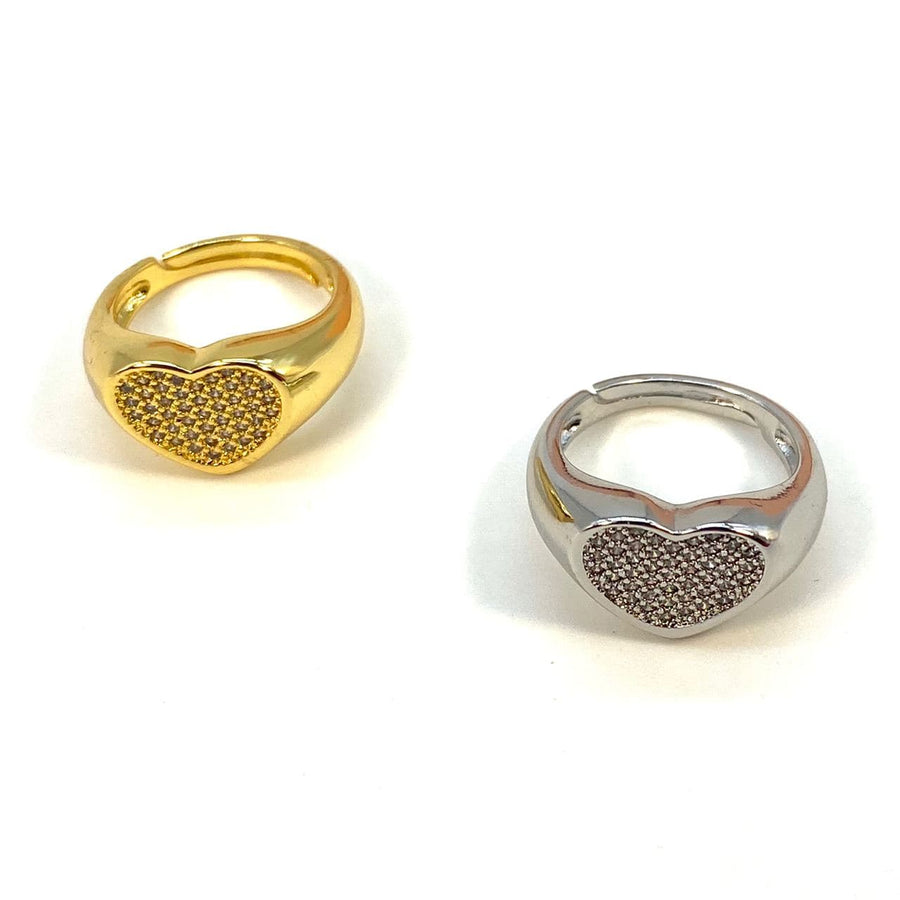 Ring hearth chevalier - iride bijoux e accessori